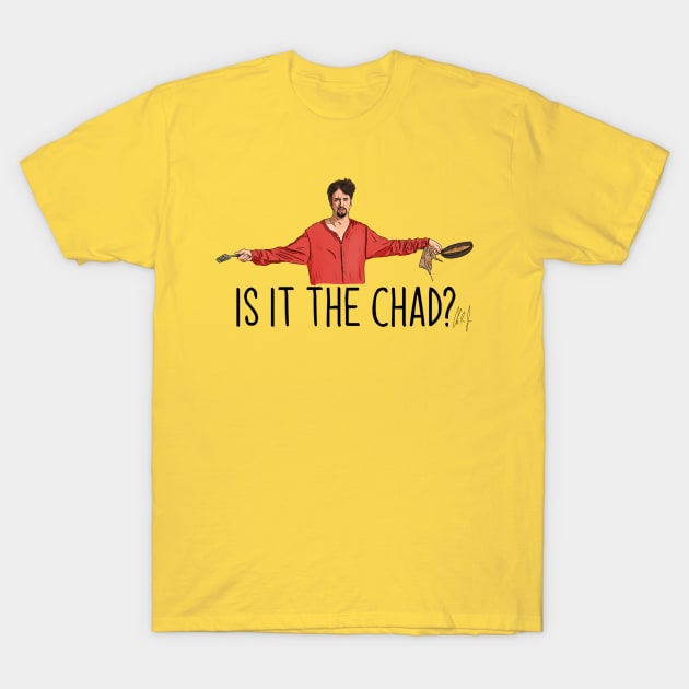 Tom Green: Is It The Chad? T-Shirt by 51Deesigns